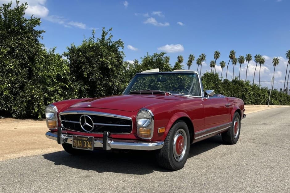1969 Mercedes-Benz W113 SL sold for $74,500