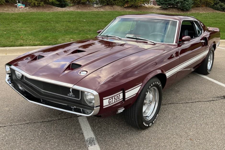 1969 Shelby Mustang GT350 & GT500 sold for $150,151
