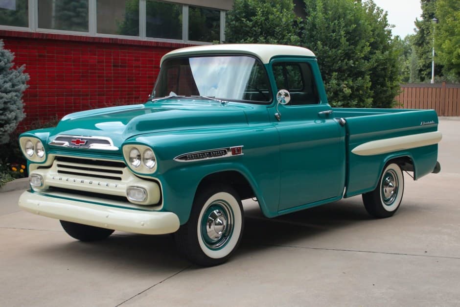 1959 Chevrolet Task Force Pickup (1955-1959) sold for $58,000