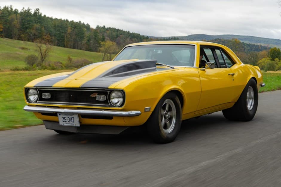1968 Chevrolet Camaro 1st Generation 1967-1969 sold for $37,000