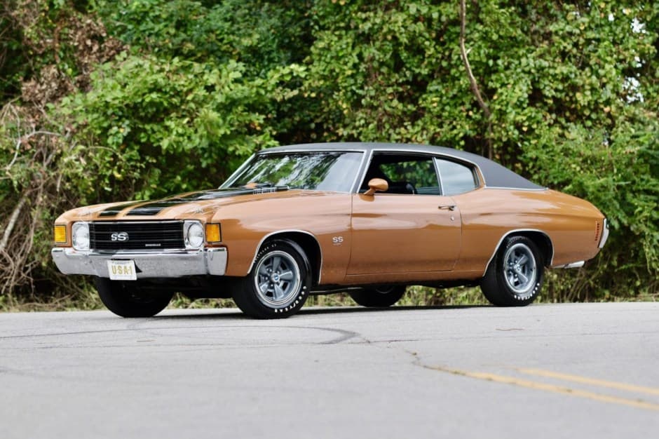 1972 Chevrolet Chevelle sold for $49,000