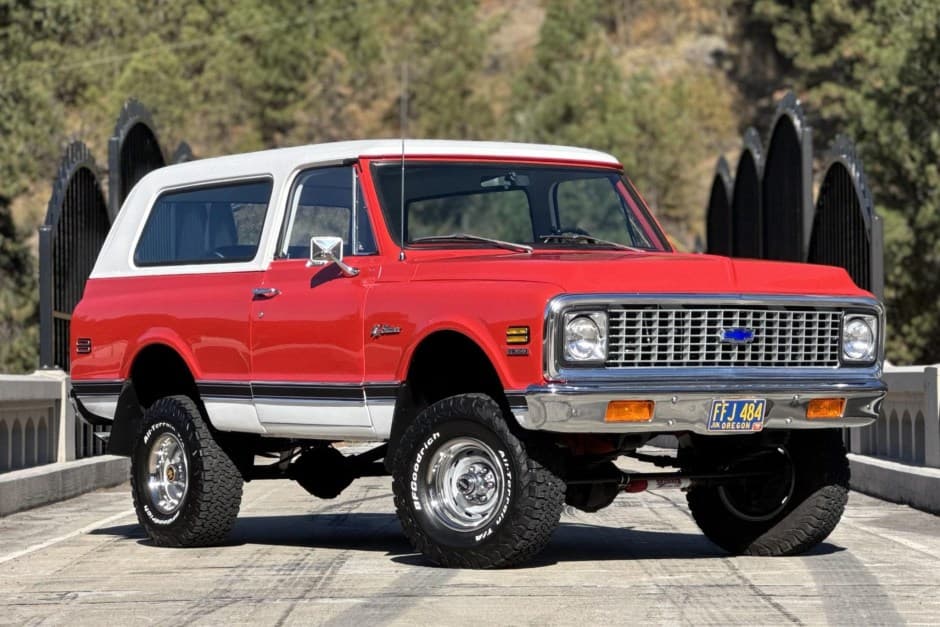 1972 Chevrolet K5 Blazer 1969-1972 sold for $70,000