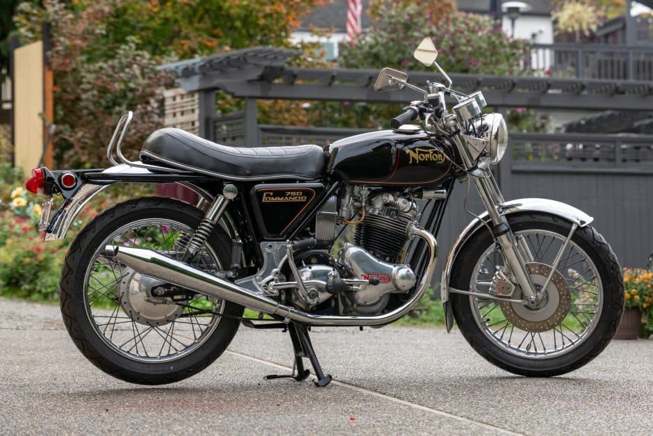 1971 Norton Commando sold for $9,000