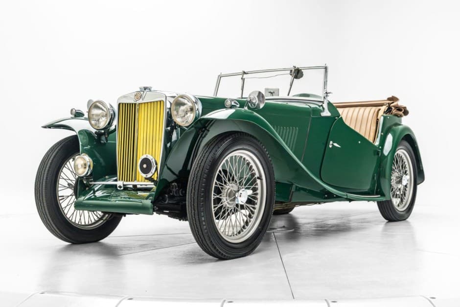 1947 MG TC sold for $27,000