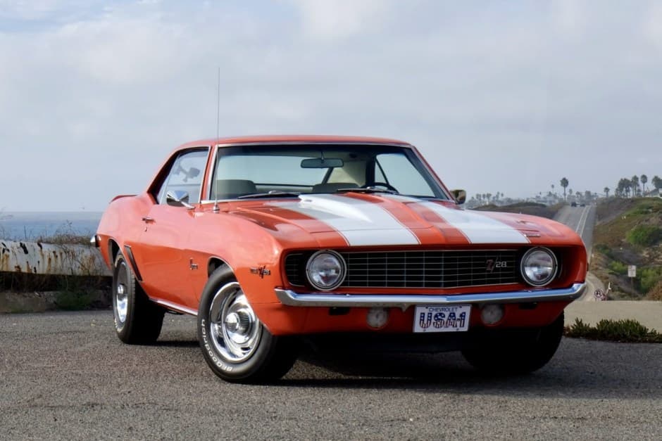 1969 Chevrolet Camaro 1st Generation 1967-1969 sold for $77,000