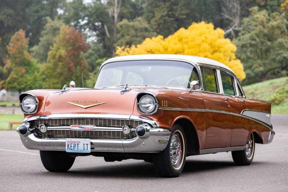 1957 Chevrolet Bel Air sold for $24,000