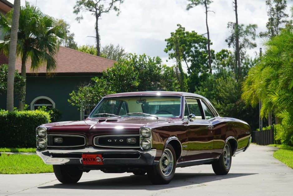 1966 Pontiac GTO (1964-1967) sold for $69,500