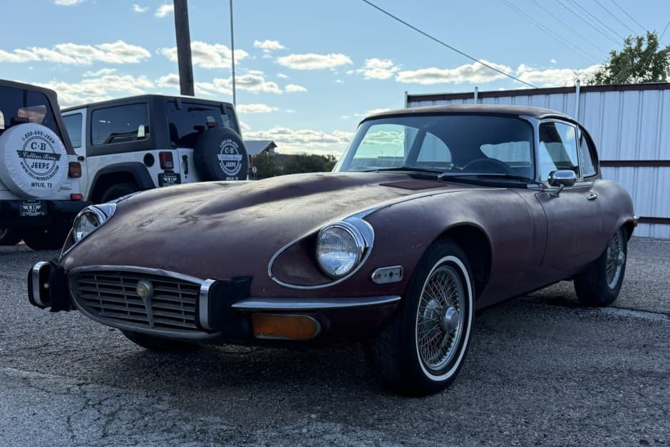 1973 Jaguar XKE Series III sold for $6,000