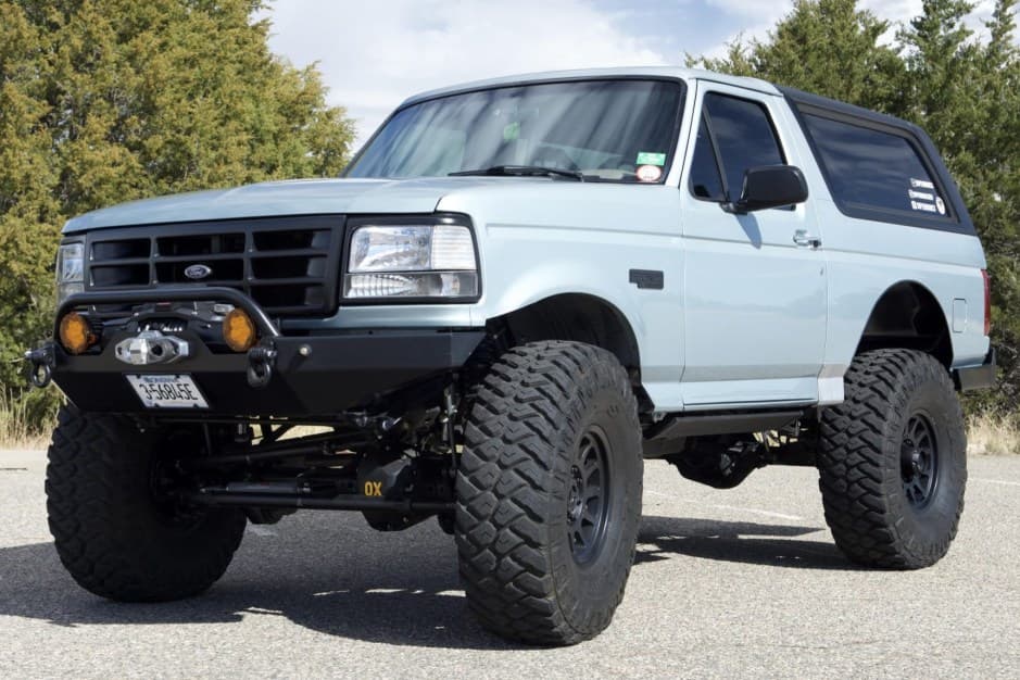 1996 Ford Bronco 4th-5th Generations 1987-1996 sold for $48,000