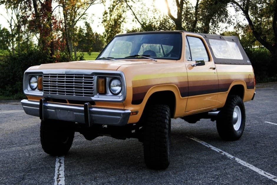 1978 Dodge Ramcharger / Plymouth Trail Duster sold for $42,250