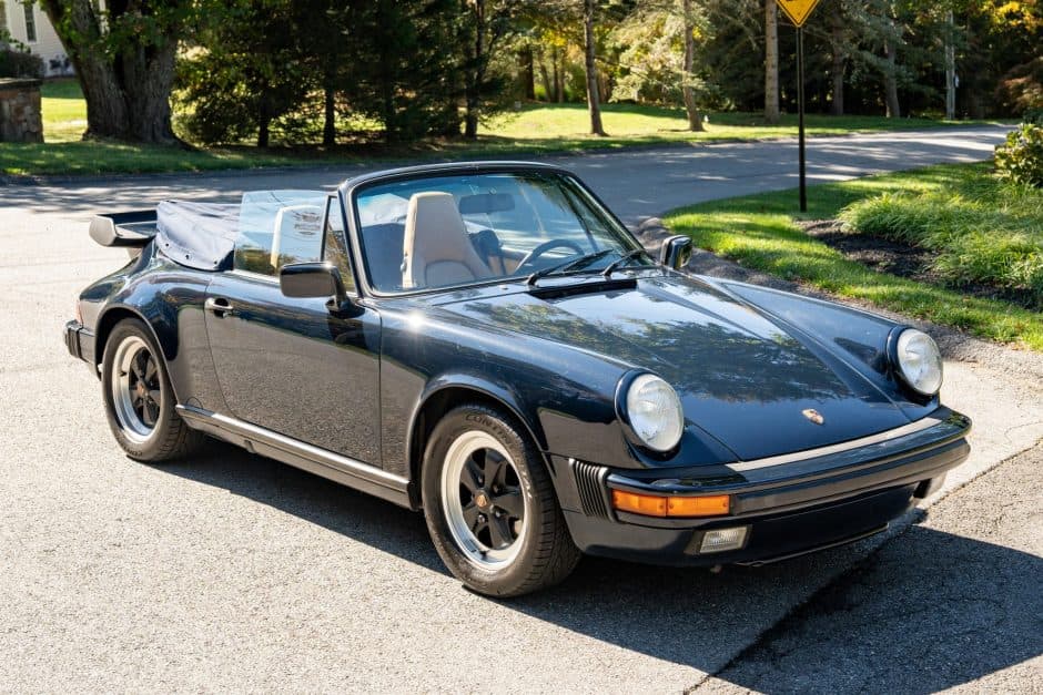 1986 Porsche 911 Carrera 3.2 sold for $46,911