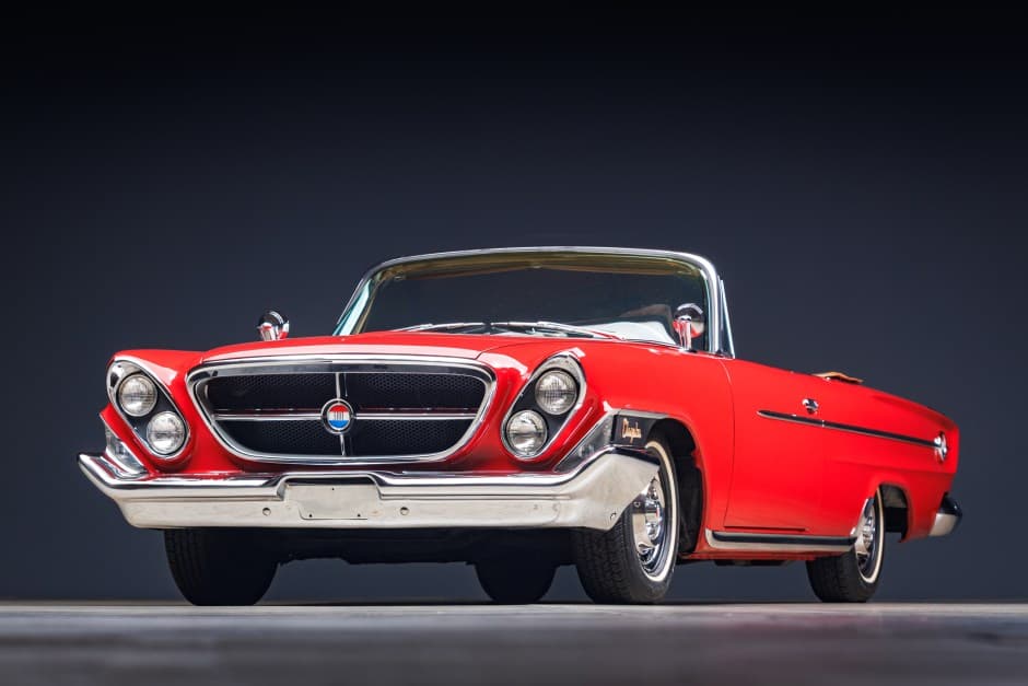1962 Chrysler 300 Letter Series sold for $91,000