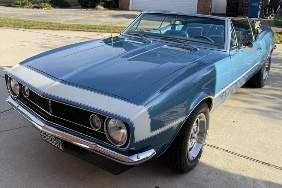 1967 Chevrolet Camaro 1st Generation 1967-1969 sold for $36,000