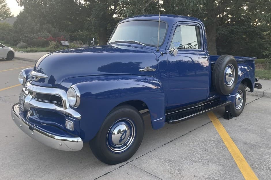 1955 Chevrolet Advance Design Pickup (1947-1955) sold for $33,000