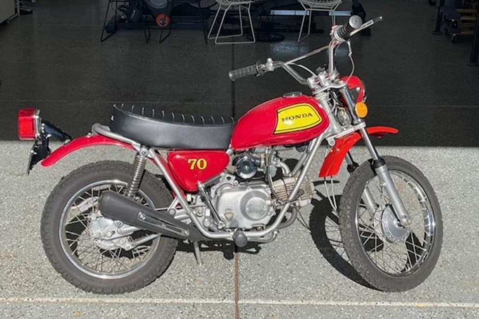 1973 Honda SL Motosport sold for $3,500