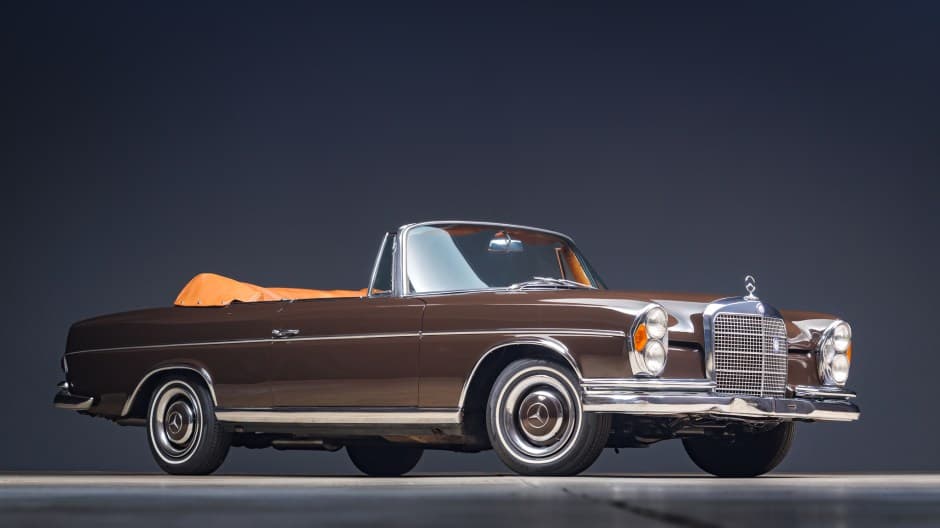1967 Mercedes-Benz W111 Coupe & Cabriolet sold for $64,000