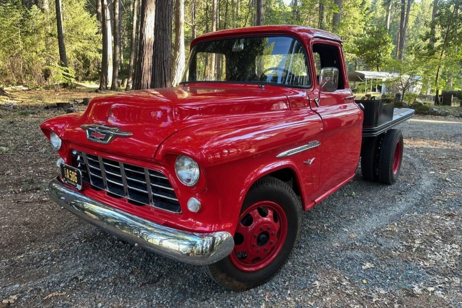 1955 Chevrolet Task Force Pickup (1955-1959) sold for $15,500