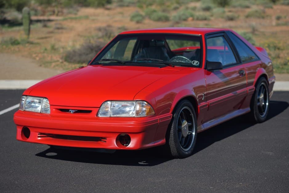 1993 Ford Fox-Body Mustang sold for $210,000