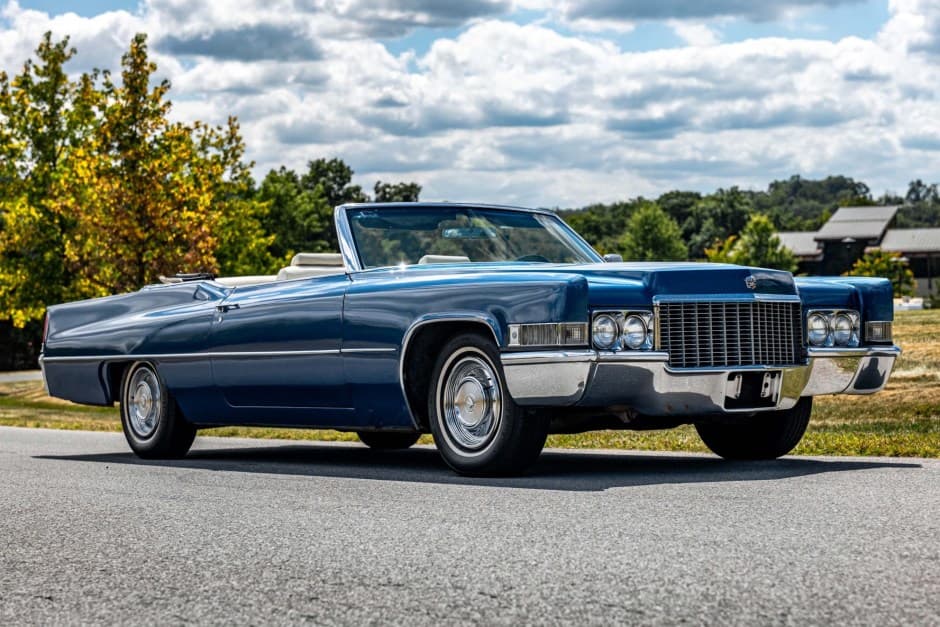 1969 Cadillac DeVille sold for $12,250