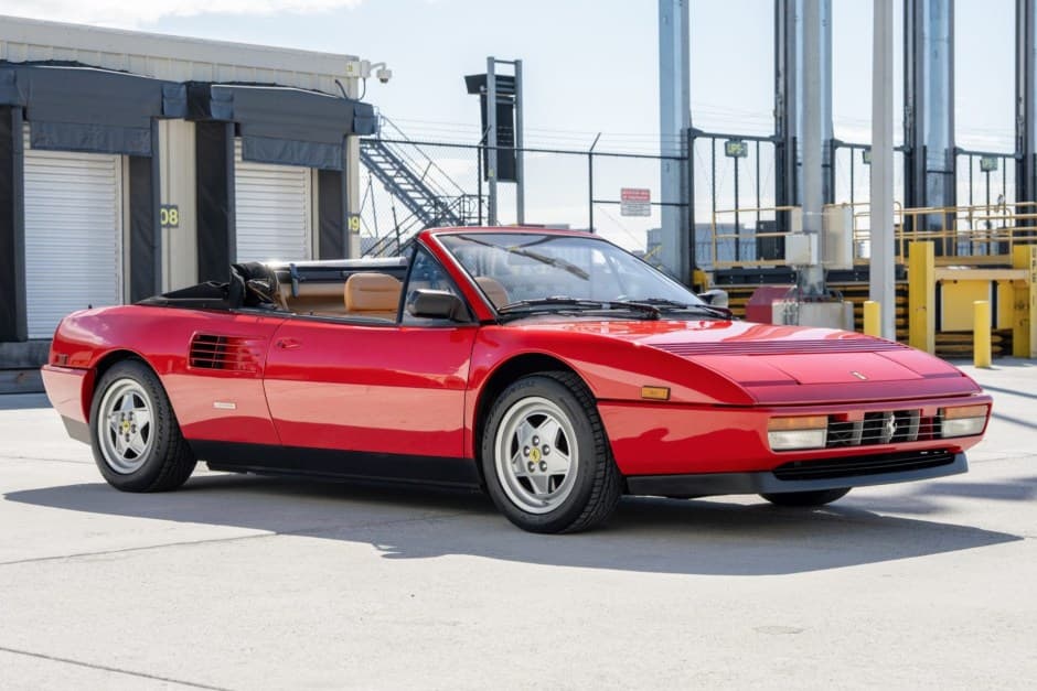 1990 Ferrari Mondial sold for $53,500