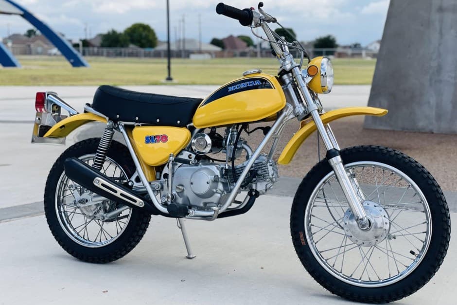 1971 Honda SL Motosport sold for $3,600