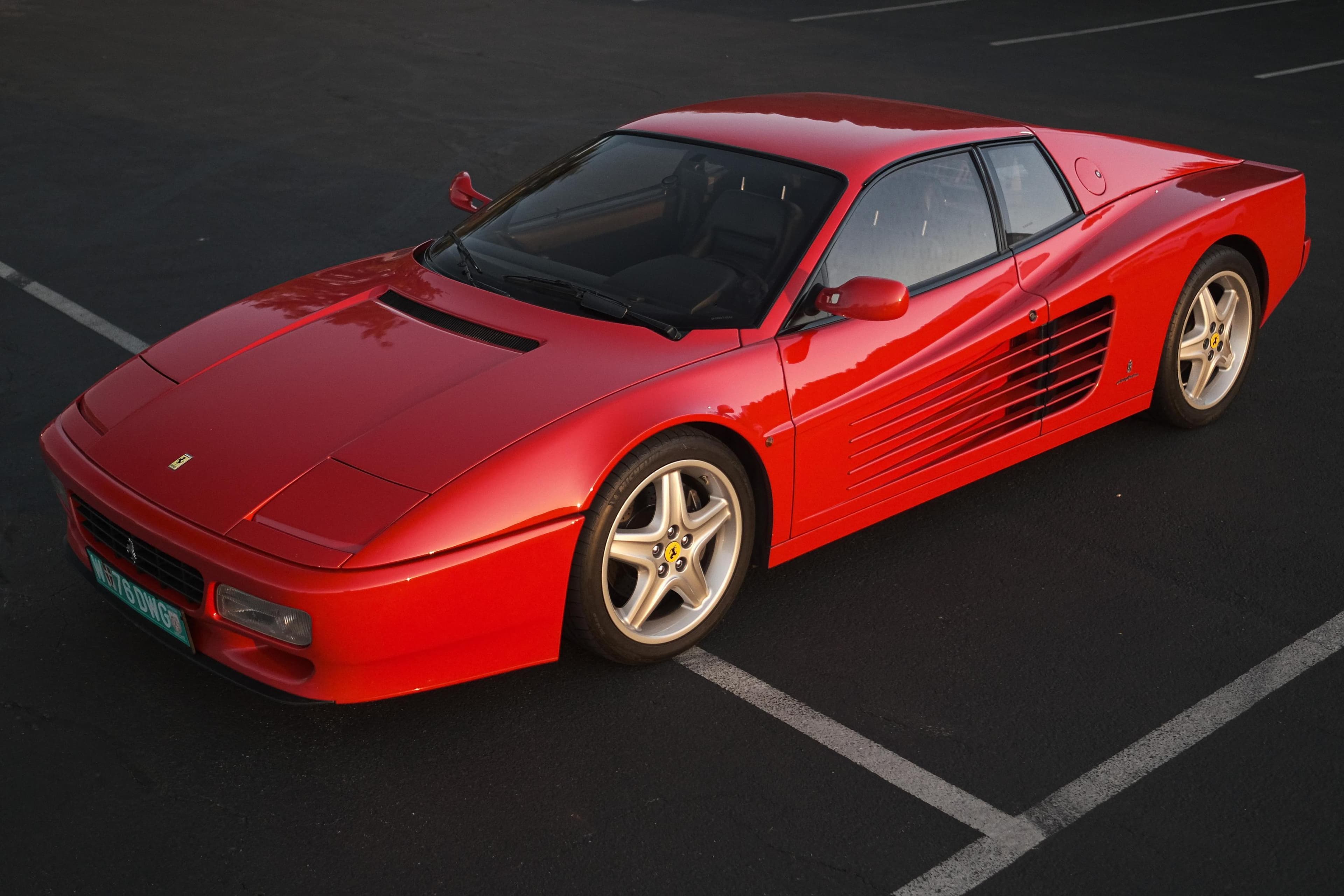 1993 Ferrari Testarossa sold for $195,000