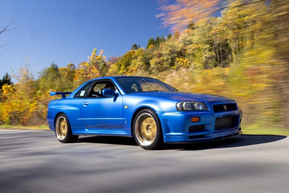 1999 Nissan R34 Skyline sold for $125,000