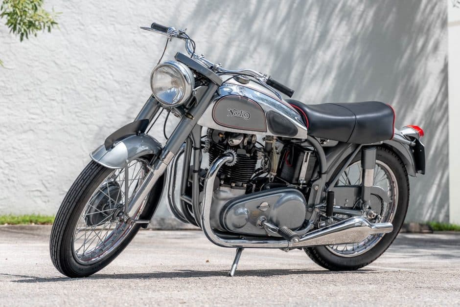1953 Norton Dominator sold for $7,500