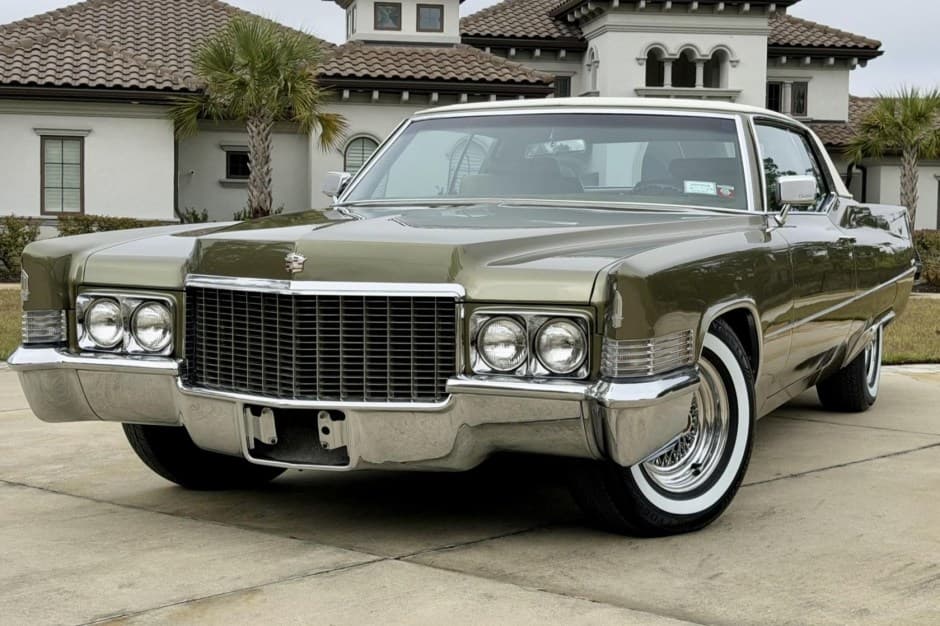 1970 Cadillac DeVille sold for $26,250
