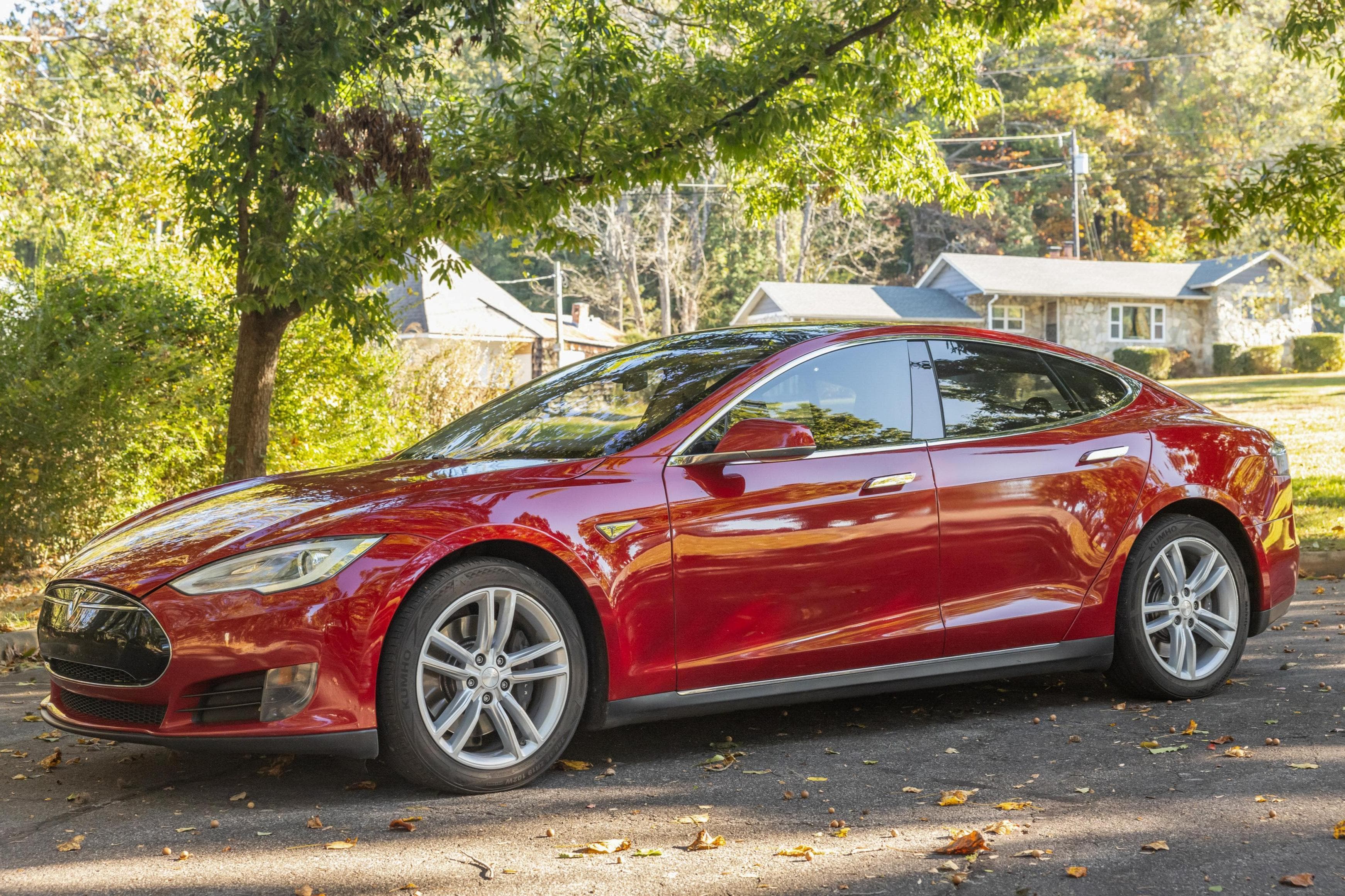 2014 Tesla Model S sold for $8,500