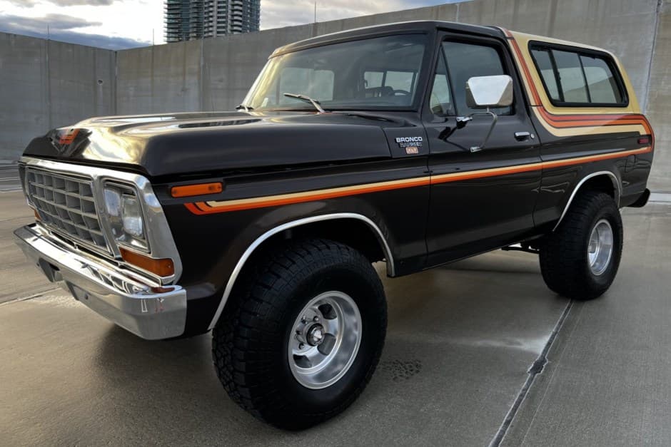 1979 Ford Bronco 2nd Generation 1978-1979 sold for $34,000