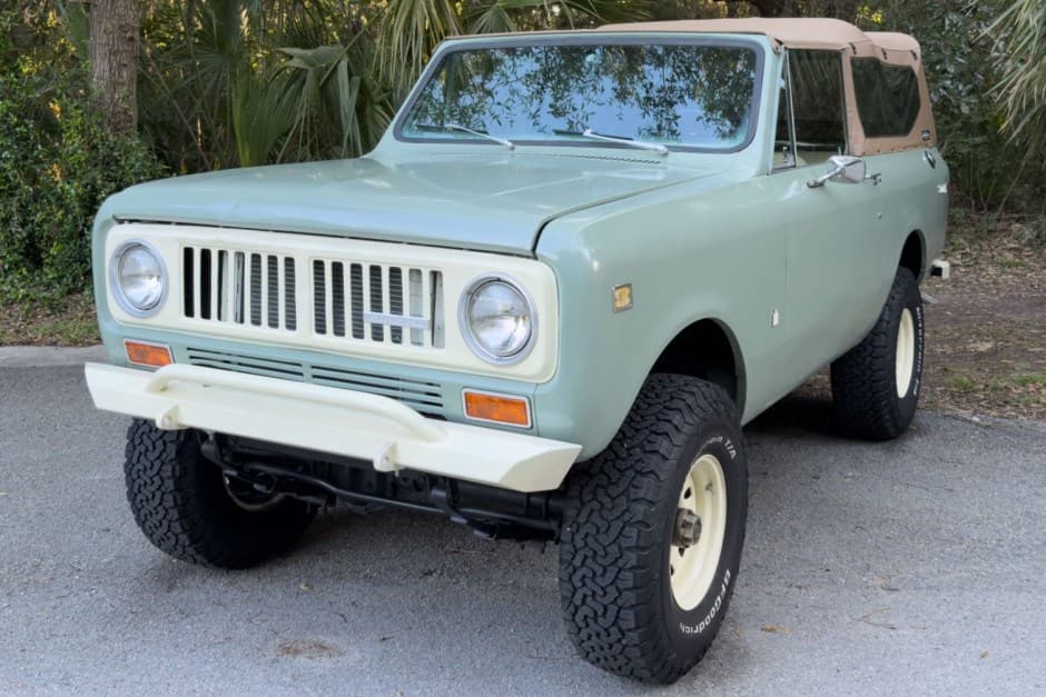 1974 International Harvester Scout II sold for $29,000