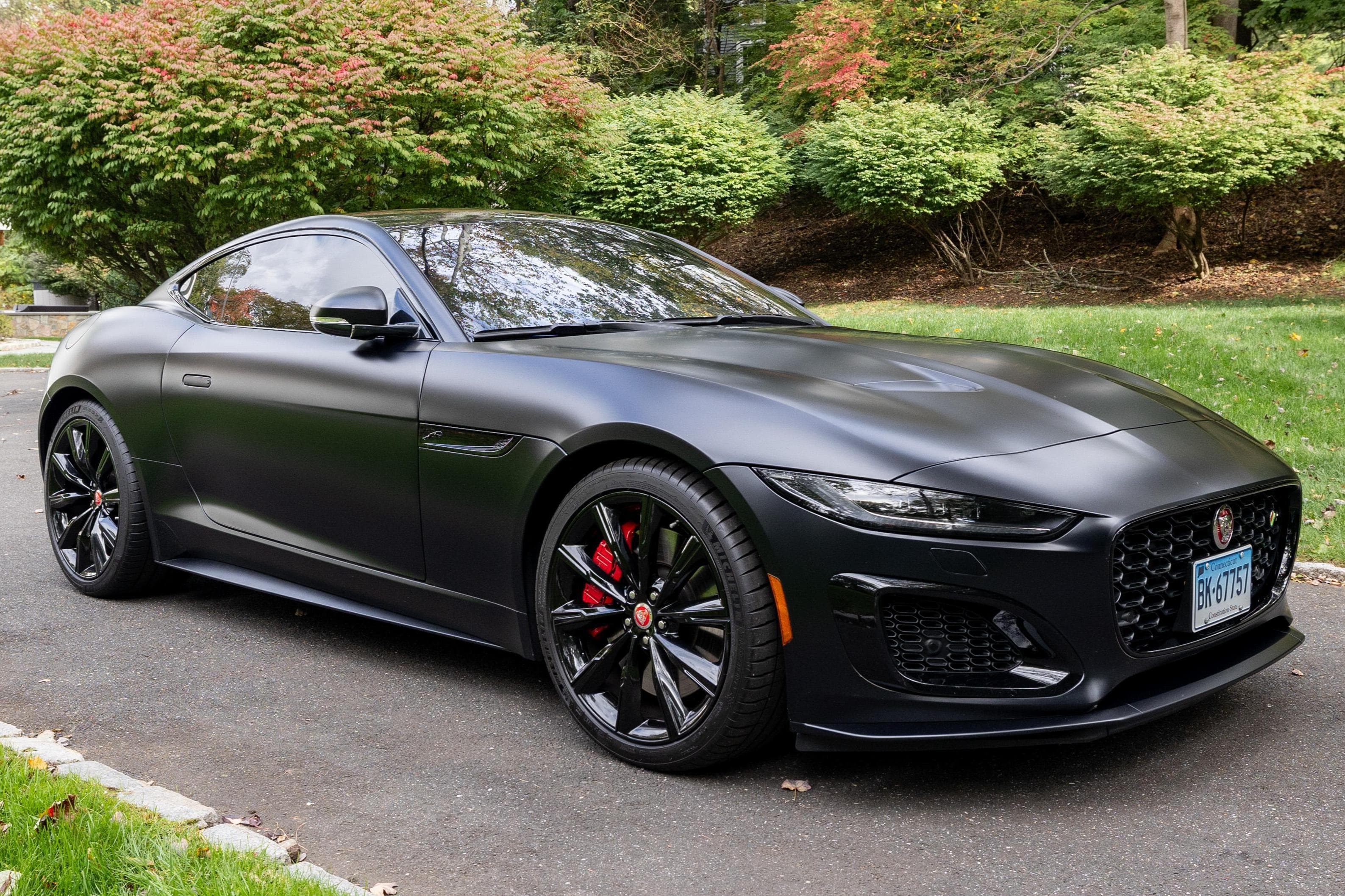 2022 Jaguar F-Type sold for $74,500