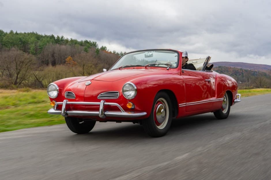1966 Volkswagen Karmann Ghia sold for $21,000
