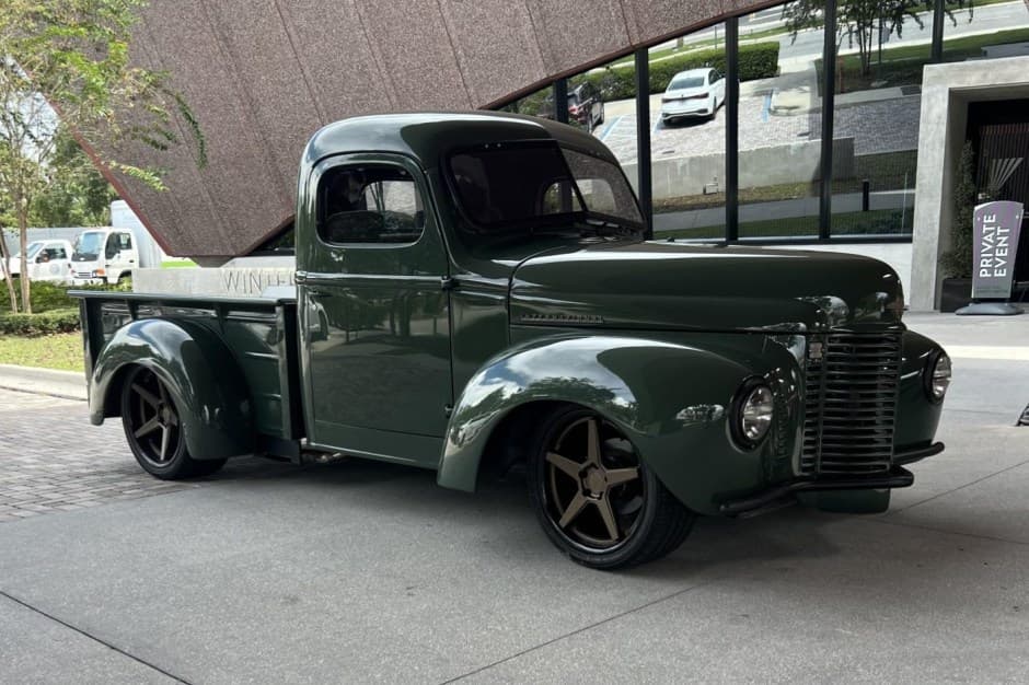 1946 International Harvester Pickup sold for $35,000