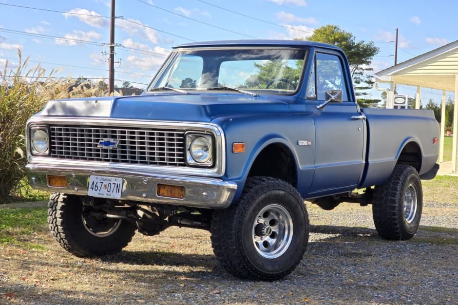 1972 Chevrolet C/K (1967-1972) sold for $19,000
