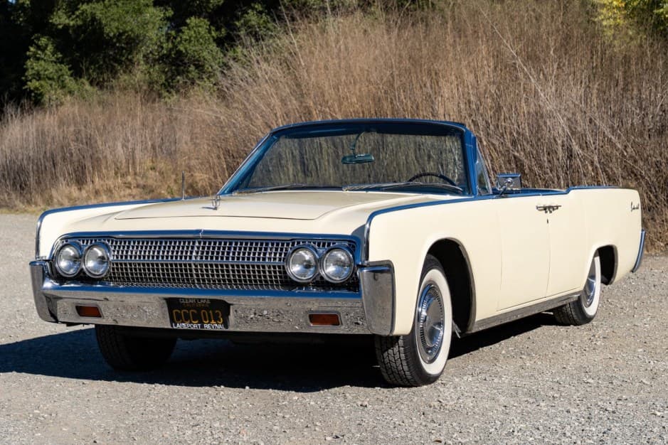 1963 Lincoln Continental (1961-1969) sold for $58,000