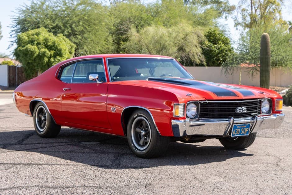 1972 Chevrolet Chevelle sold for $48,250