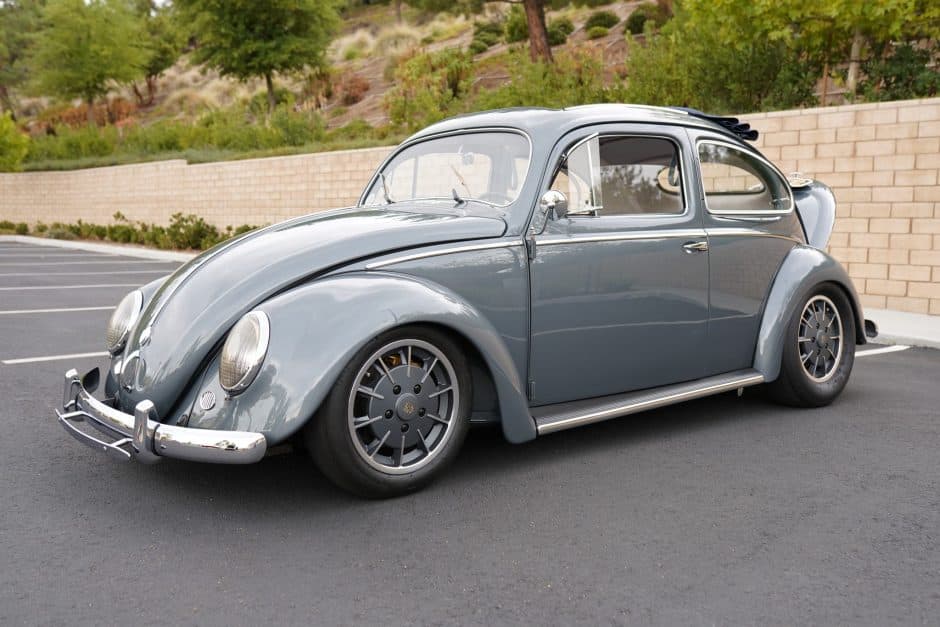 1955 Volkswagen Beetle (Oval Window) sold for $90,000