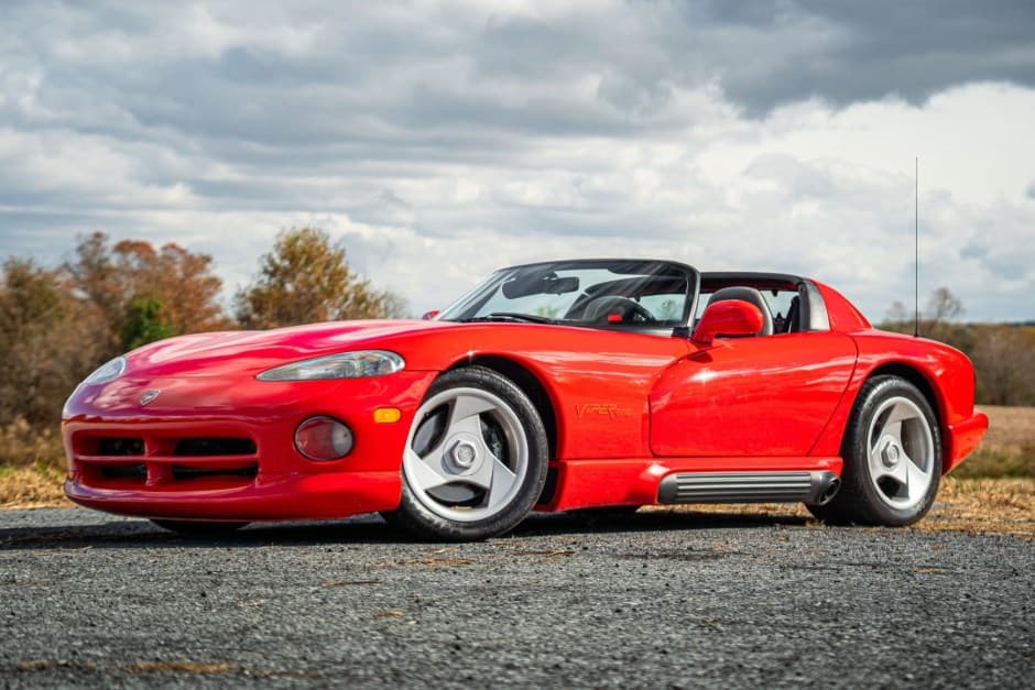 1993 Dodge Viper SR I (1992-1995) sold for $46,000