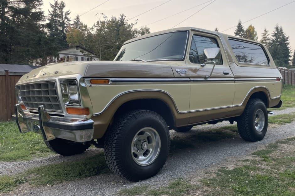 1979 Ford Bronco 2nd Generation 1978-1979 sold for $25,752