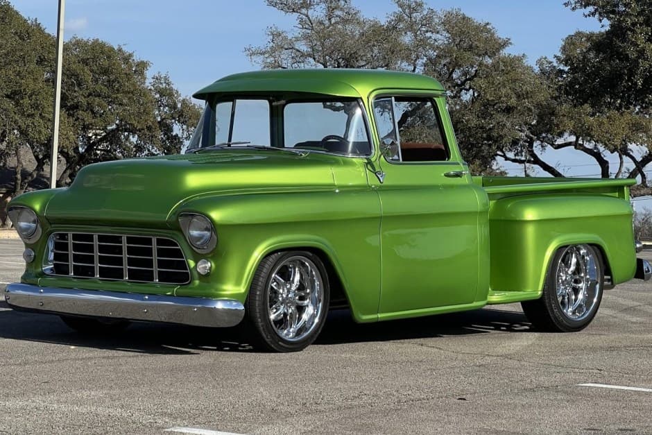 1955 Chevrolet Task Force Pickup (1955-1959) sold for $52,555