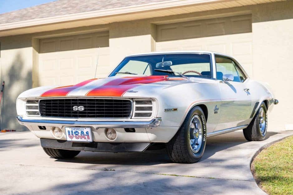 1969 Chevrolet Camaro 1st Generation 1967-1969 sold for $83,000