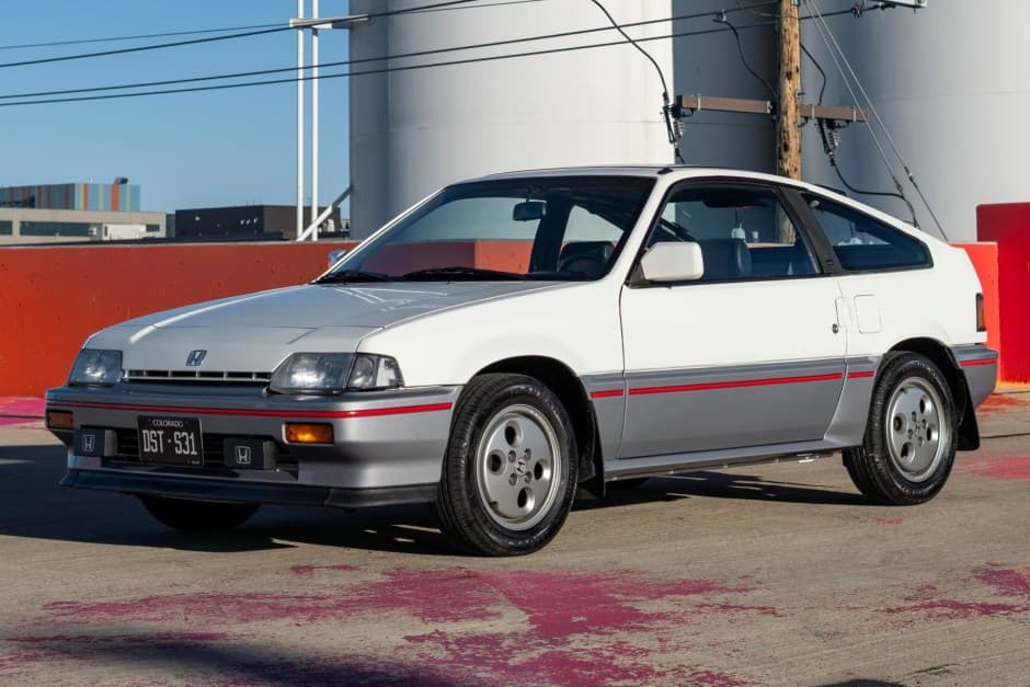 1986 Honda CRX sold for $9,500