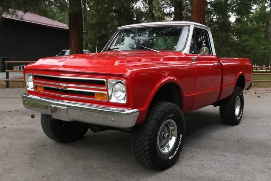 1967 Chevrolet C/K (1967-1972) sold for $37,500