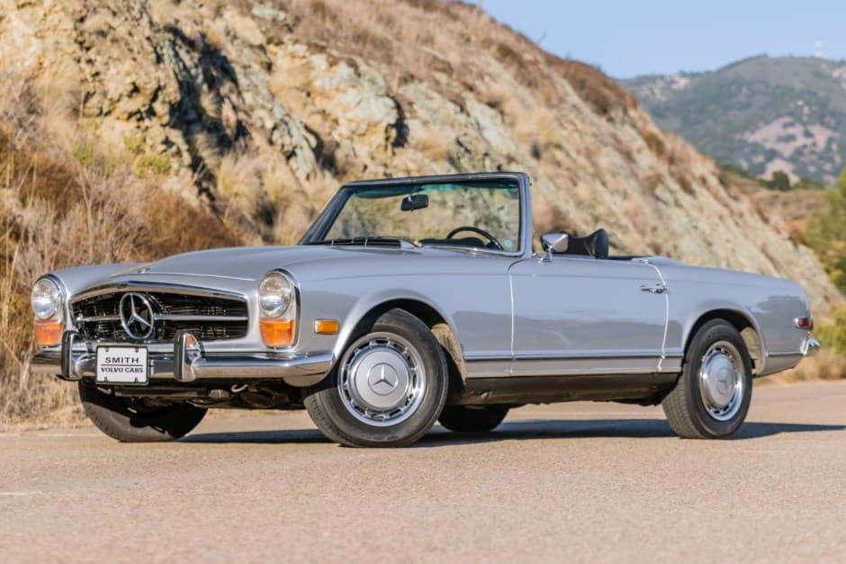 1970 Mercedes-Benz W113 SL sold for $73,000