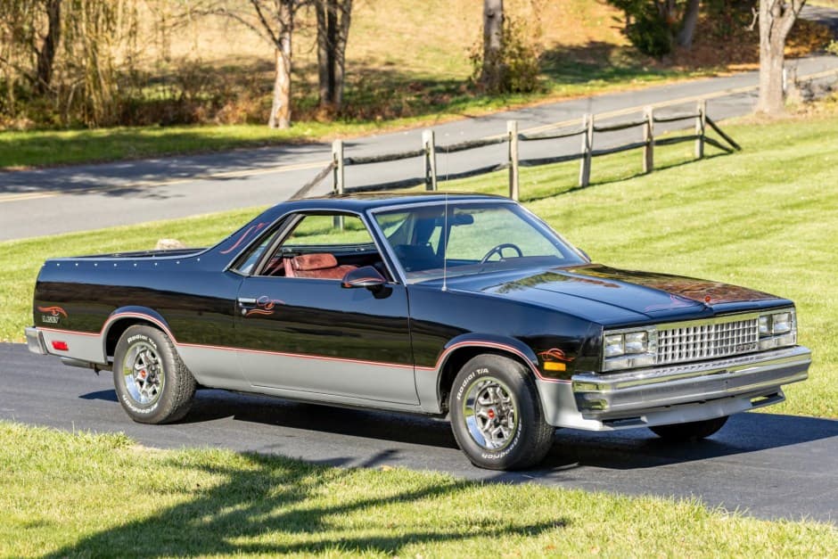 1986 Chevrolet El Camino sold for $12,500