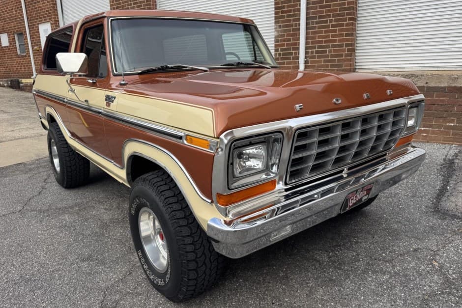 1979 Ford Bronco 2nd Generation 1978-1979 sold for $56,500