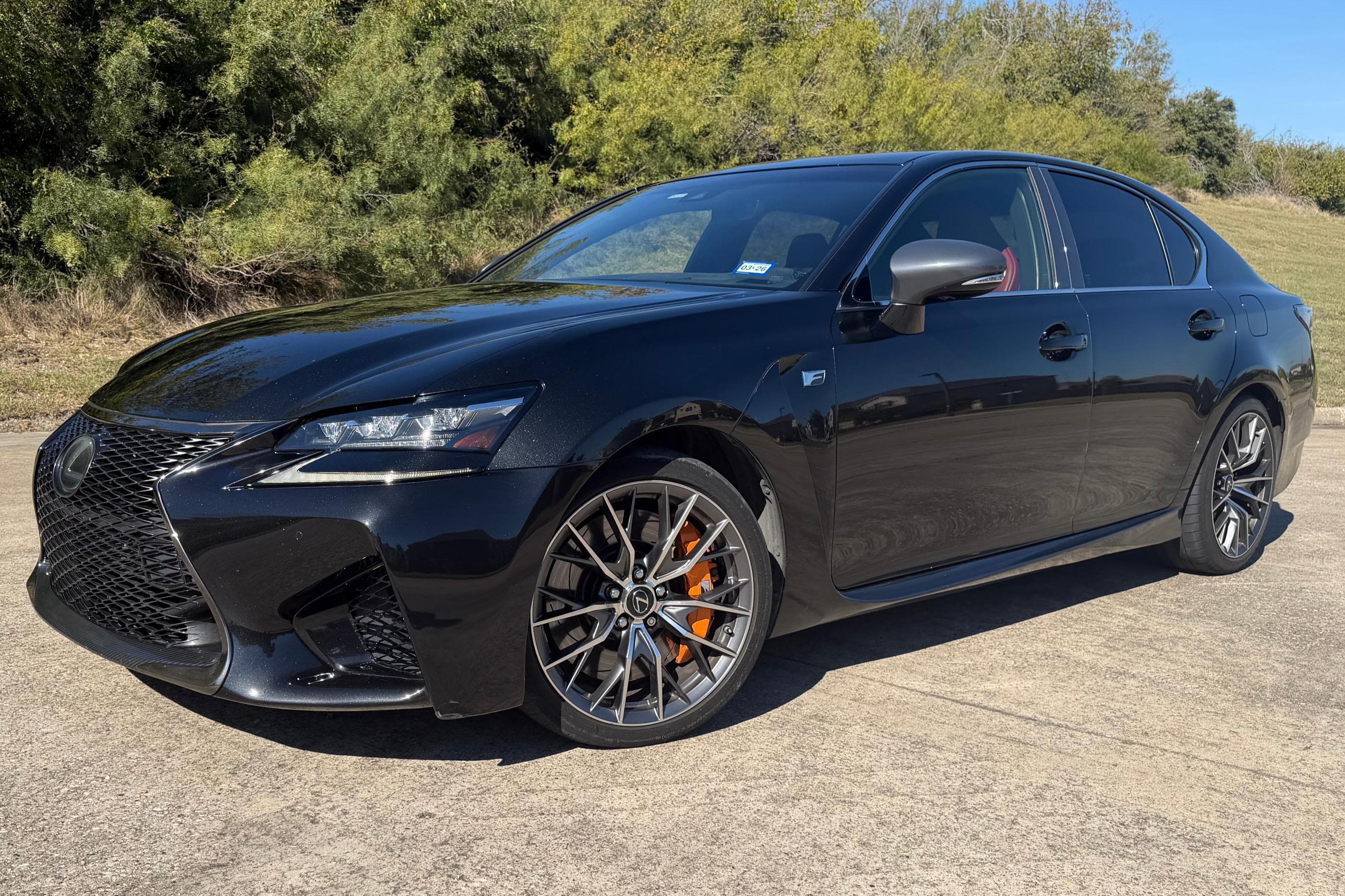 2016 Lexus GS F sold for $45,250