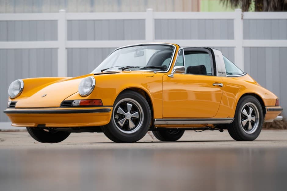 1973 Porsche LWB 911S (1969-1973) sold for $150,911